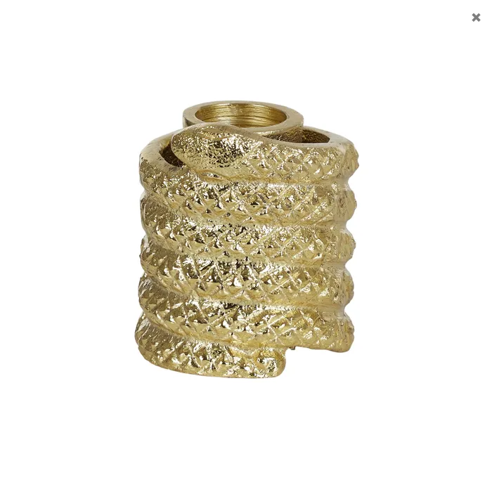 Serpent Metal Candleholder | Haus of Bazar | Sydney